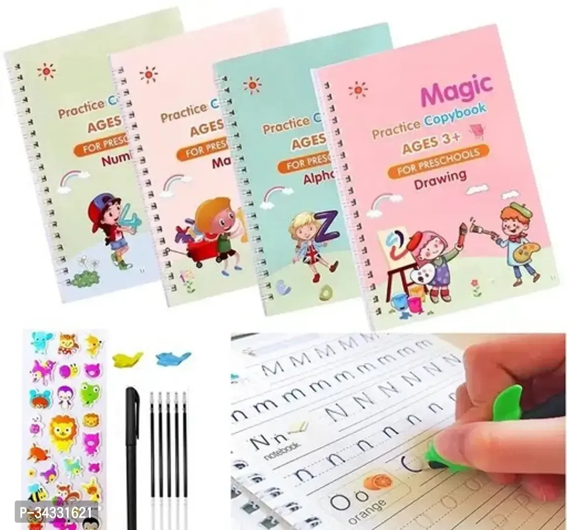 Magic Practice Copybook for Kids